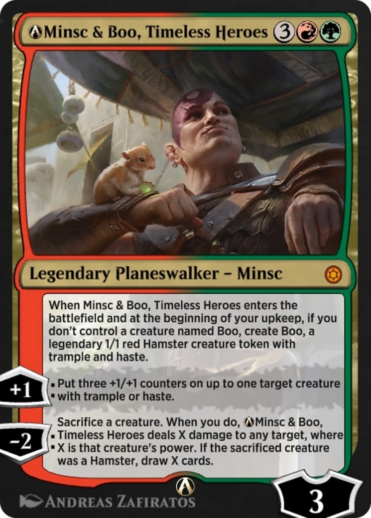 A-Minsc & Boo, Timeless Heroes - Image 1