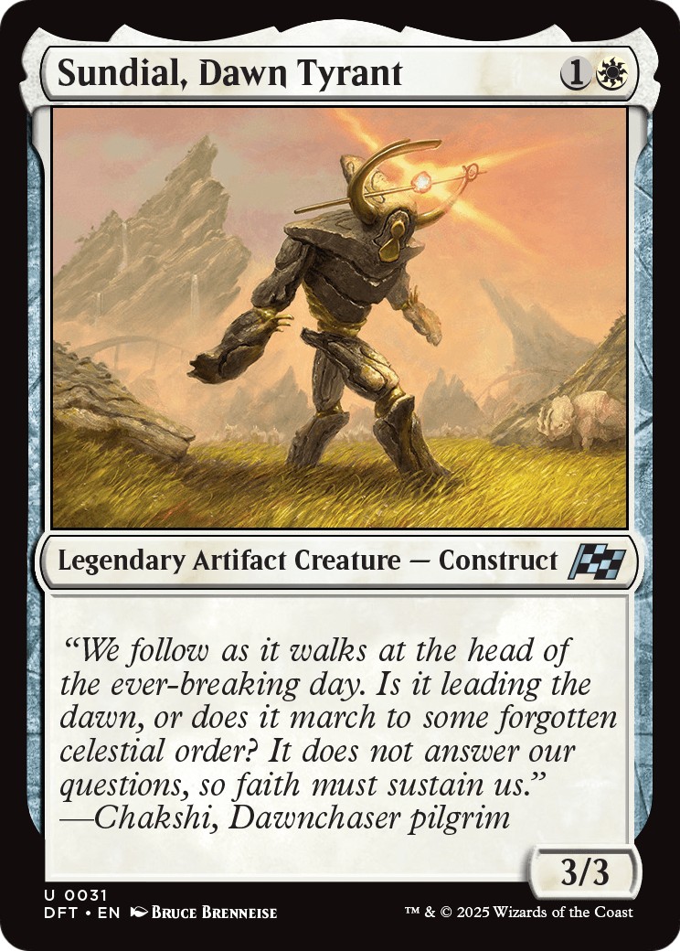 Sundial, Dawn Tyrant - Image 1