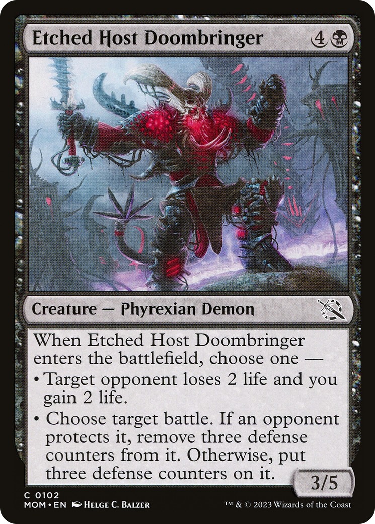 Etched Host Doombringer - Image 1