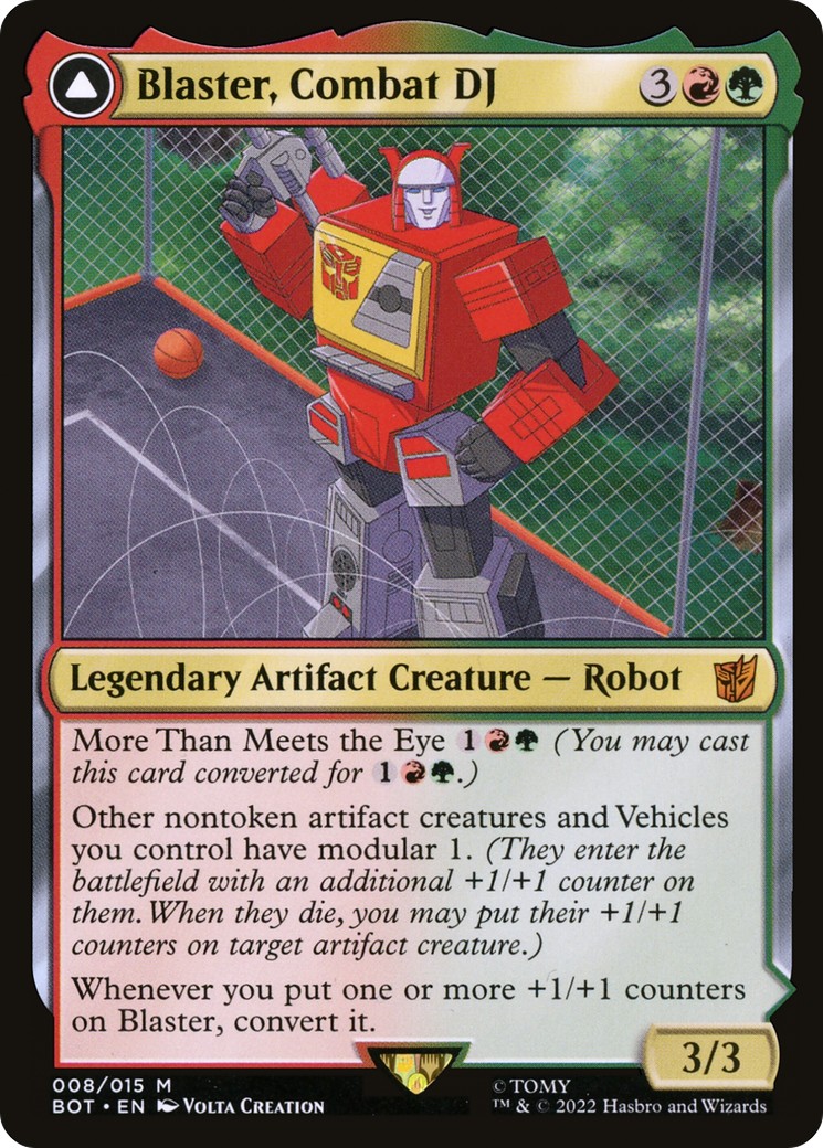 Blaster, Combat DJ // Blaster, Morale Booster - Image 1