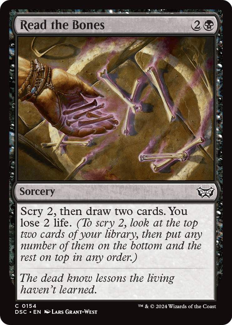 2024 Magic: The Gathering Duskmourn: House of Horror 2024 Magic: The Gathering Duskmourn: House of Horror #154 trading card