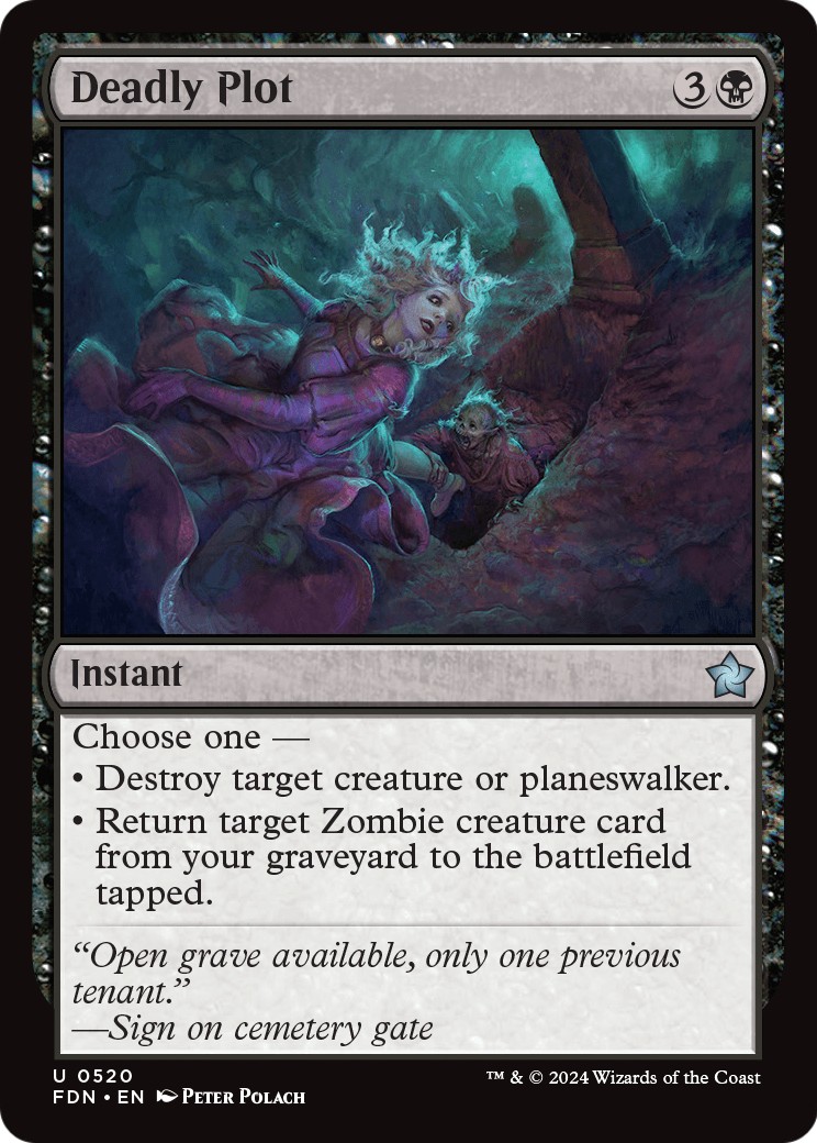 2024 Magic: The Gathering Foundations 2024 Magic: The Gathering Foundations #520 trading card