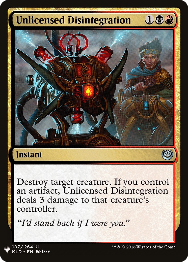 2019 Magic: The Gathering The List 2019 Magic: The Gathering The List #KLD-187 trading card