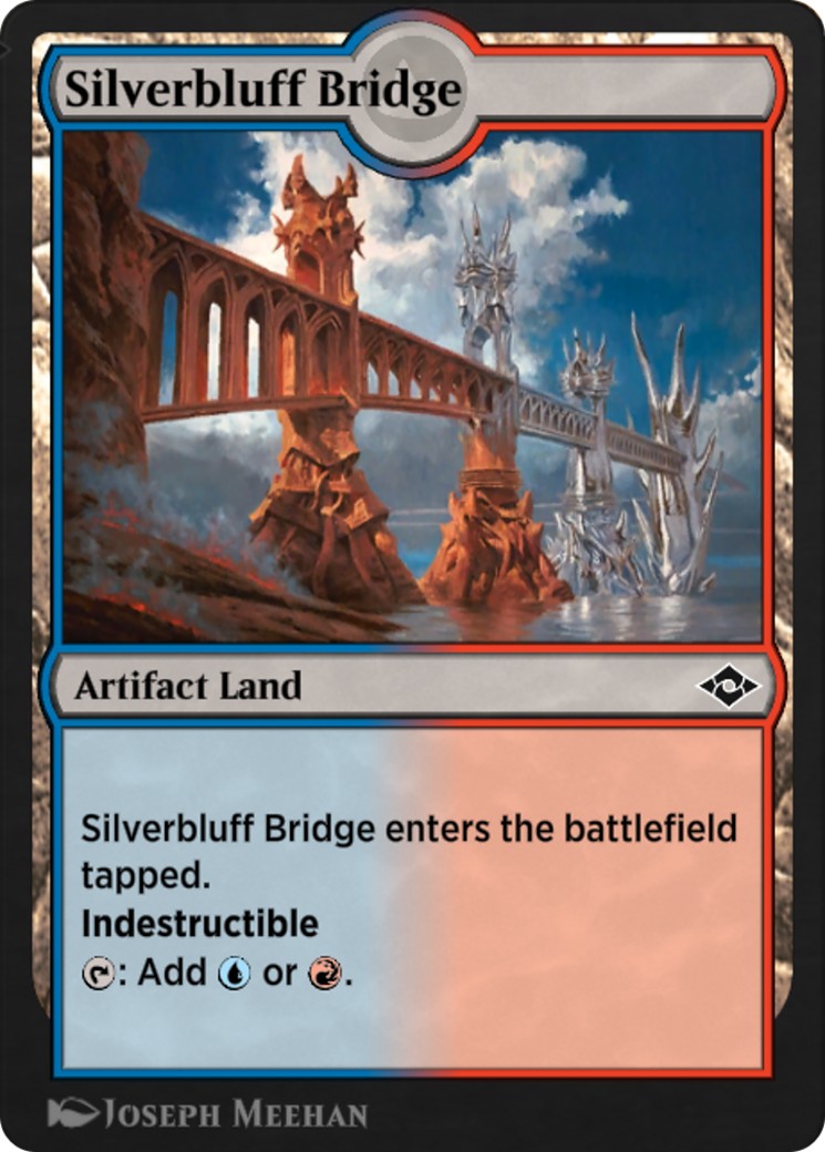 2022 Magic: The Gathering Historic Anthology 6 Silverbluff Bridge #17 trading card