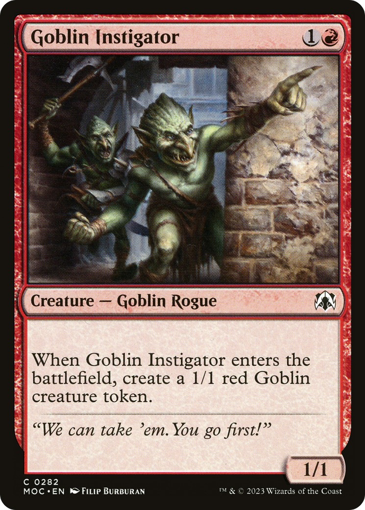 2023 Magic: The Gathering March of the Machine 2023 Magic: The Gathering March of the Machine #282 trading card