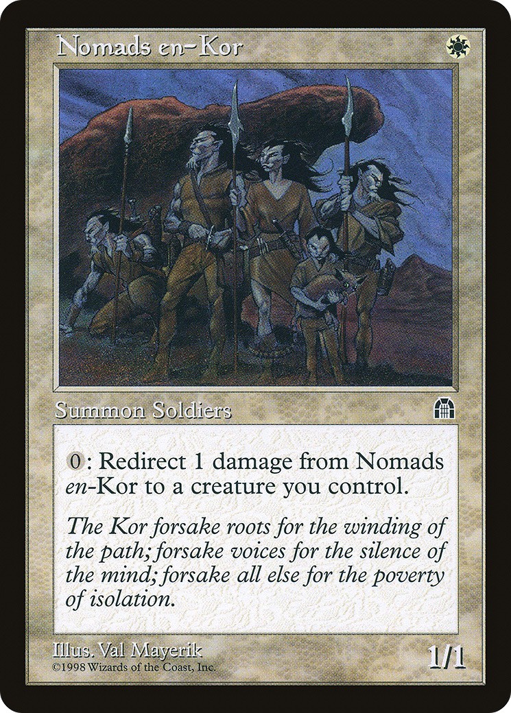 1998 Magic: The Gathering Stronghold 1998 Magic: The Gathering Stronghold #9 trading card