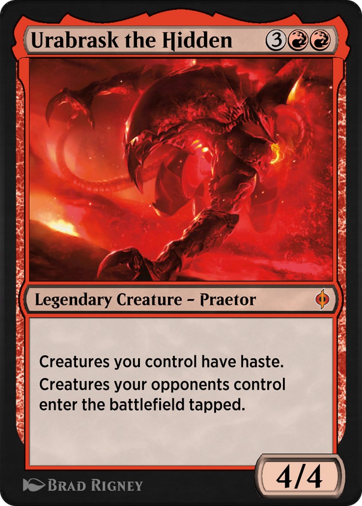 2021 Magic: The Gathering Historic Anthology 5 Urabrask the Hidden #15 trading card