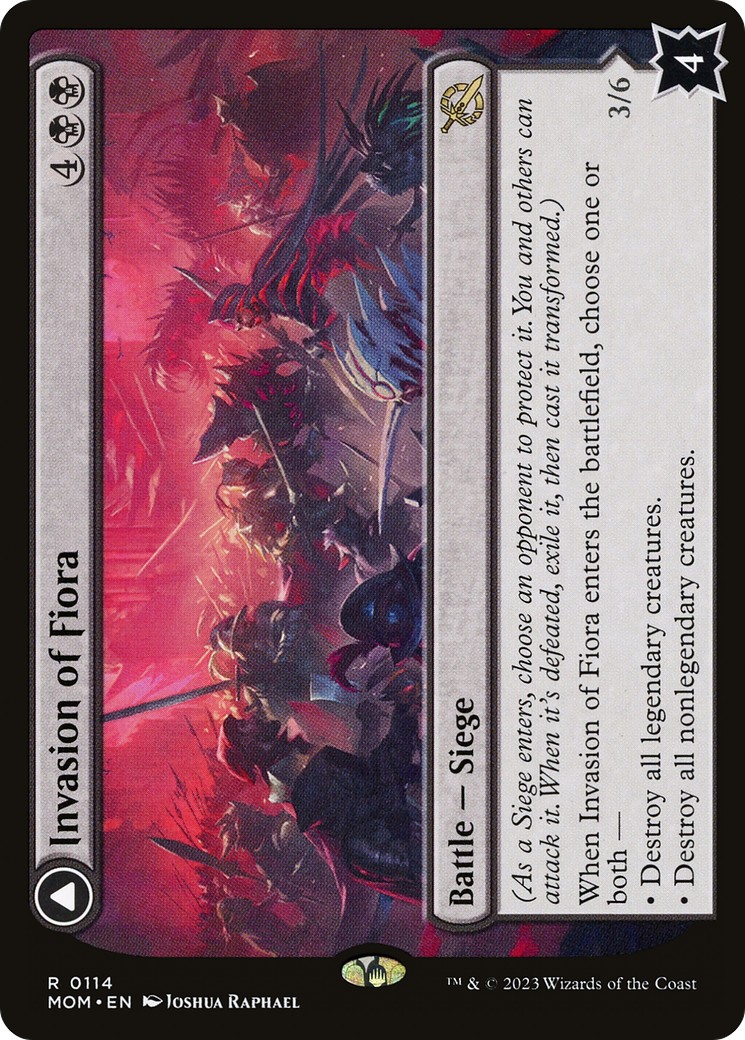 Invasion of Fiora // Marchesa, Resolute Monarch - Image 1