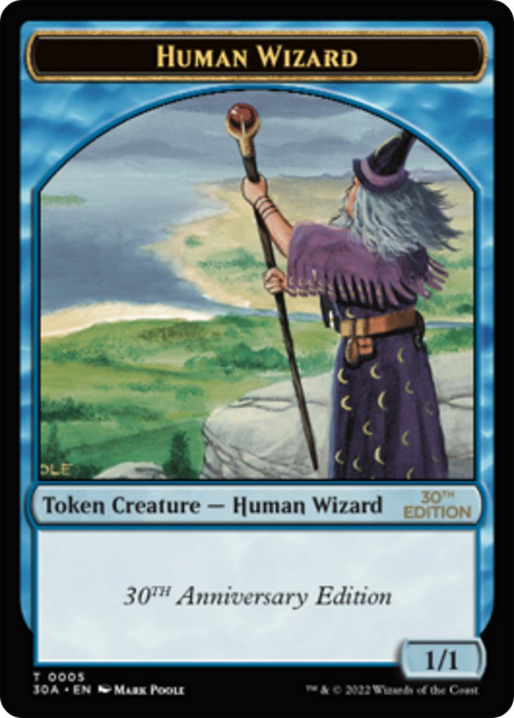 2022 Magic: The Gathering 30th Anniversary Tokens 2022 Magic: The Gathering 30th Anniversary Tokens #5 trading card