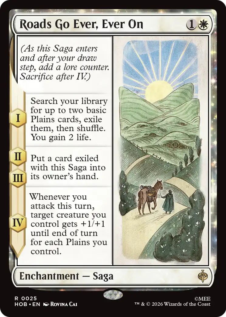 2026 Magic: The Gathering The Hobbit 2026 Magic: The Gathering The Hobbit #25 trading card