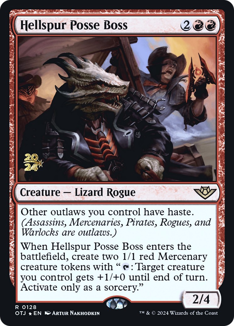 2024 Magic: The Gathering Outlaws of Thunder Junction Promos 2024 Magic: The Gathering Outlaws of Thunder Junction Promos #12