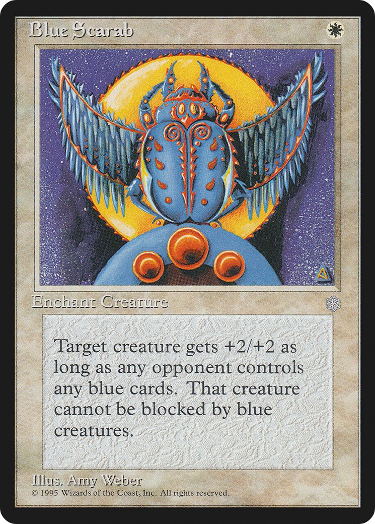 Blue Scarab - Image 1
