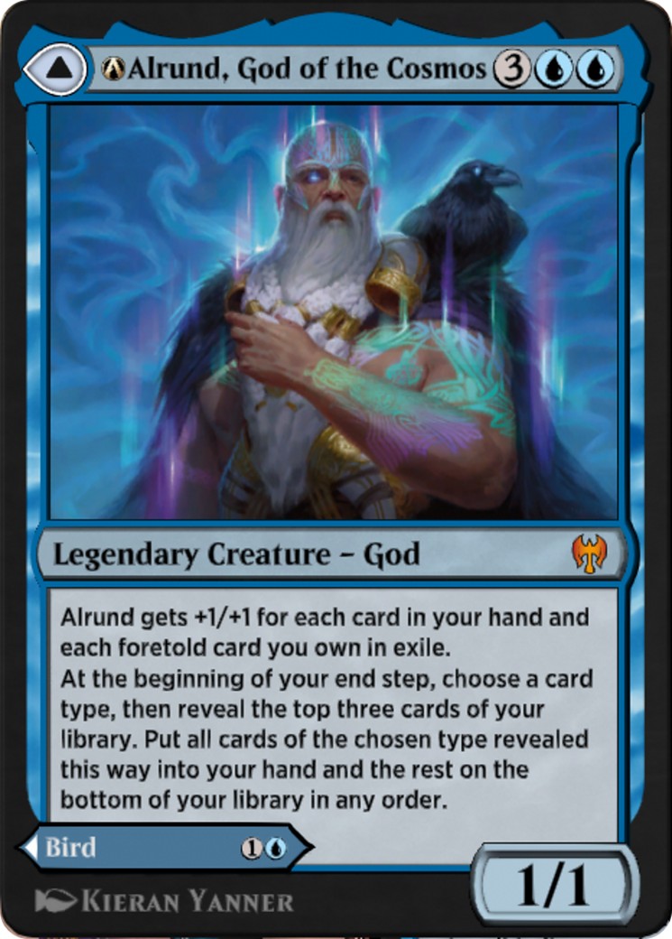 A-Alrund, God of the Cosmos // A-Hakka, Whispering Raven - Image 1