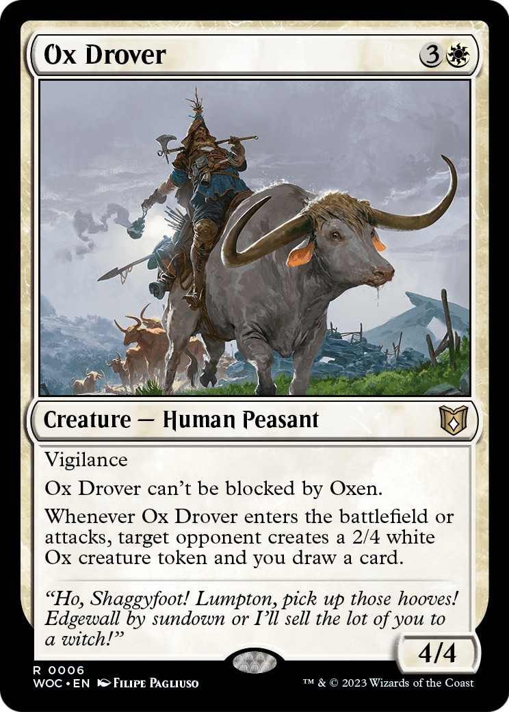 2023 Magic: The Gathering Wilds of Eldraine 2023 Magic: The Gathering Wilds of Eldraine #6 trading card