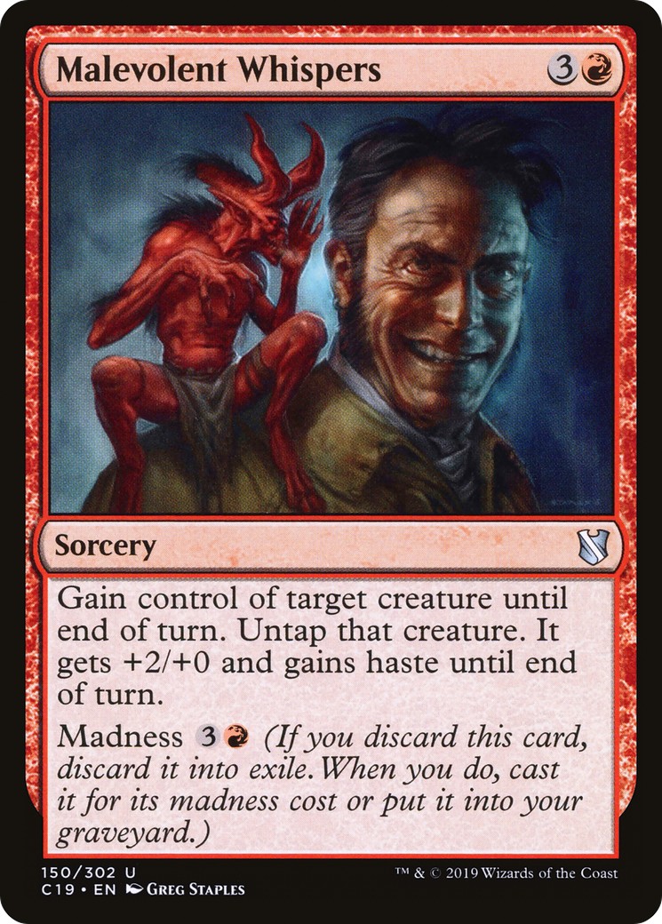 2019 Magic: The Gathering Commander 2019 Magic: The Gathering Commander #150 trading card