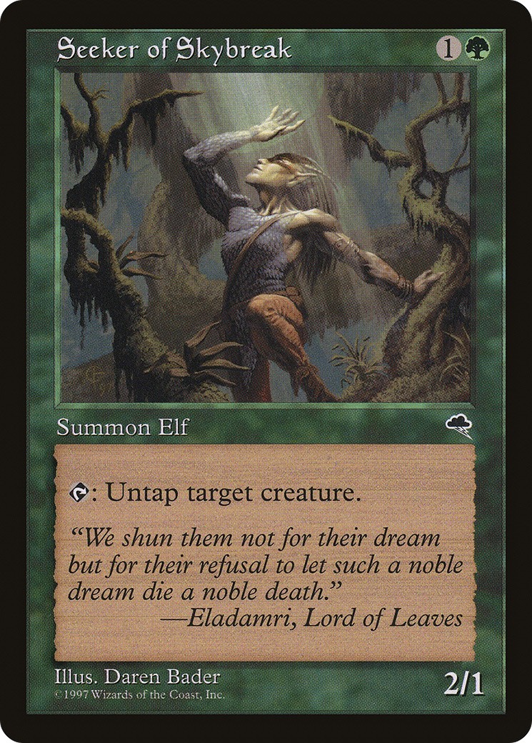 1997 Magic: The Gathering Tempest 1997 Magic: The Gathering Tempest #254 trading card