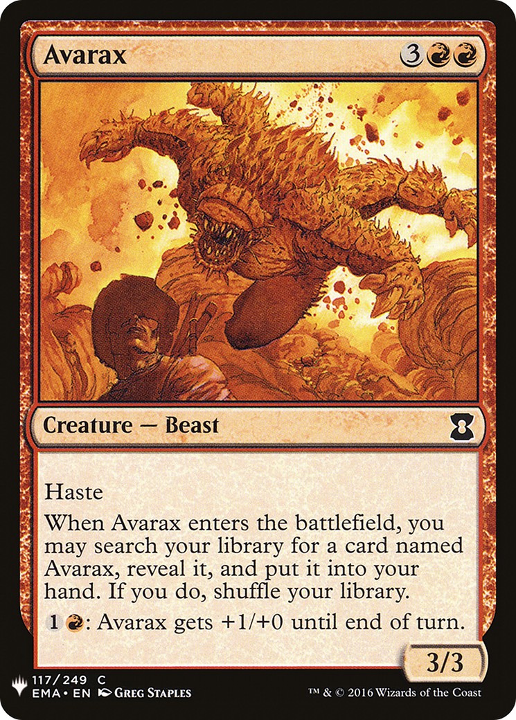 2019 Magic: The Gathering The List 2019 Magic: The Gathering The List #EMA-117 trading card