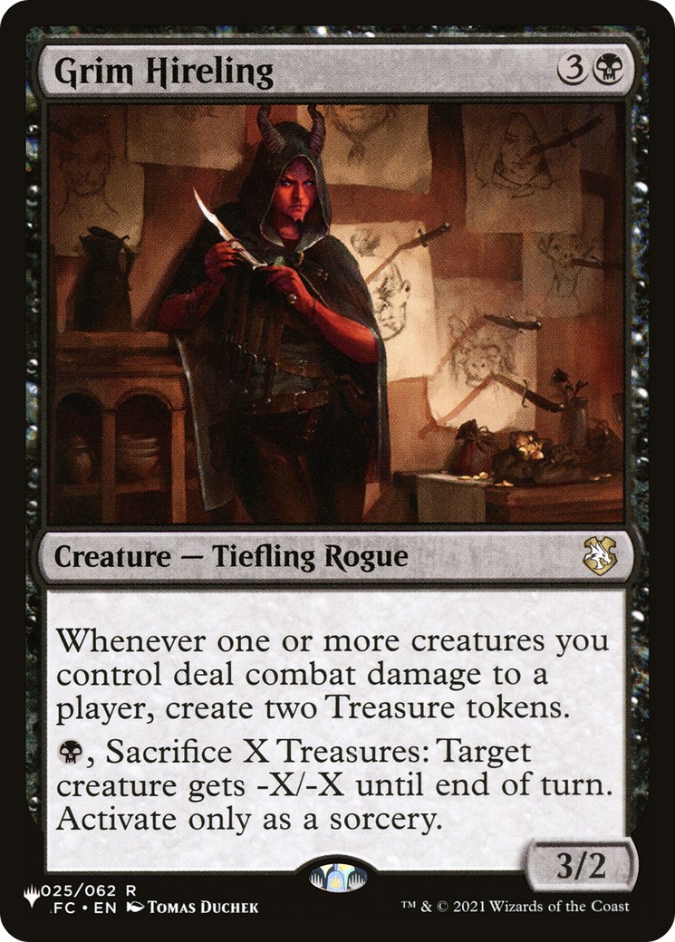 2024 Magic: The Gathering The List 2024 Magic: The Gathering The List #AFC-25 trading card