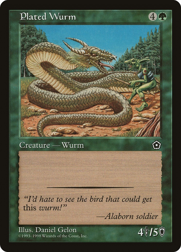 Plated Wurm - Image 1