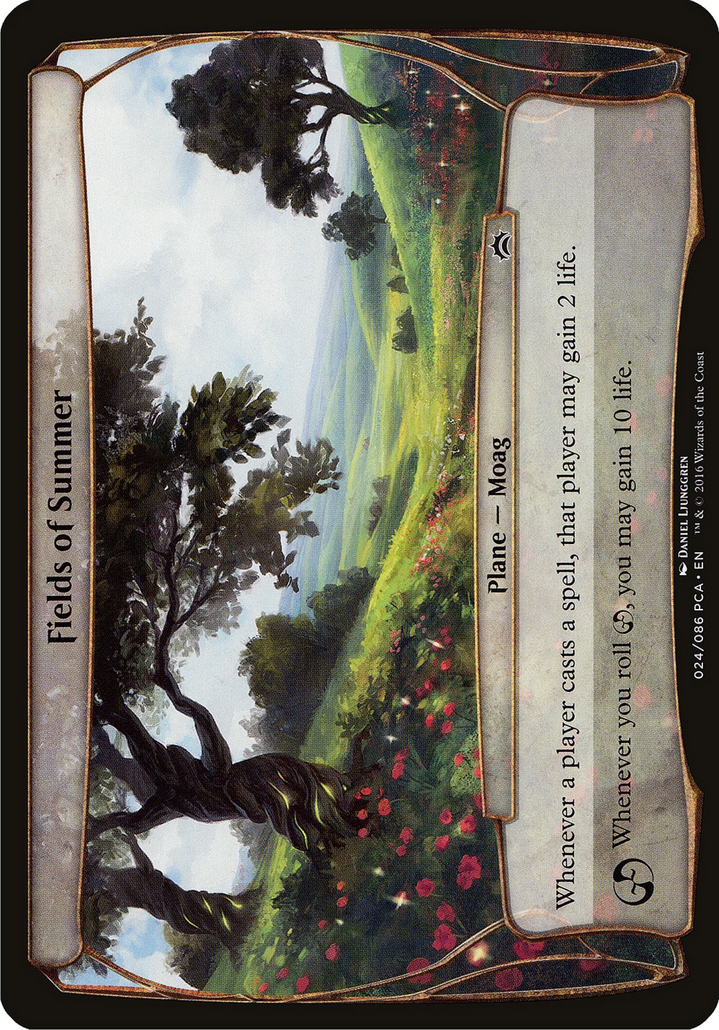 2016 Magic: The Gathering Planechase Anthology Planes 2016 Magic: The Gathering Planechase Anthology Planes #24 trading card
