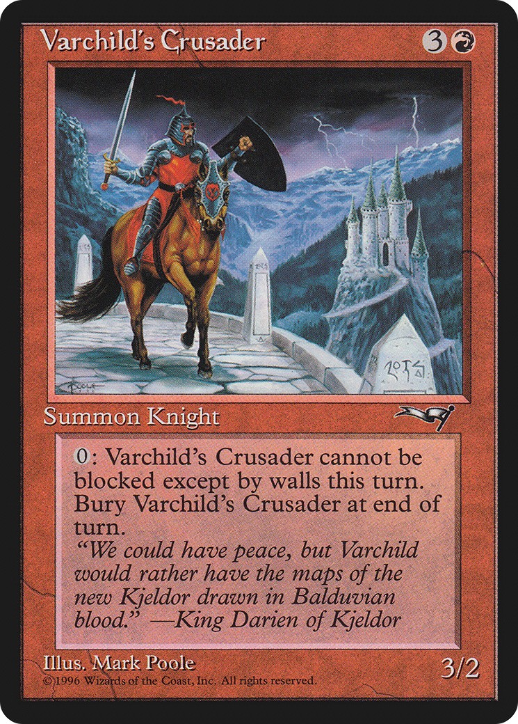 1996 Magic: The Gathering Alliances 1996 Magic: The Gathering Alliances #82a trading card