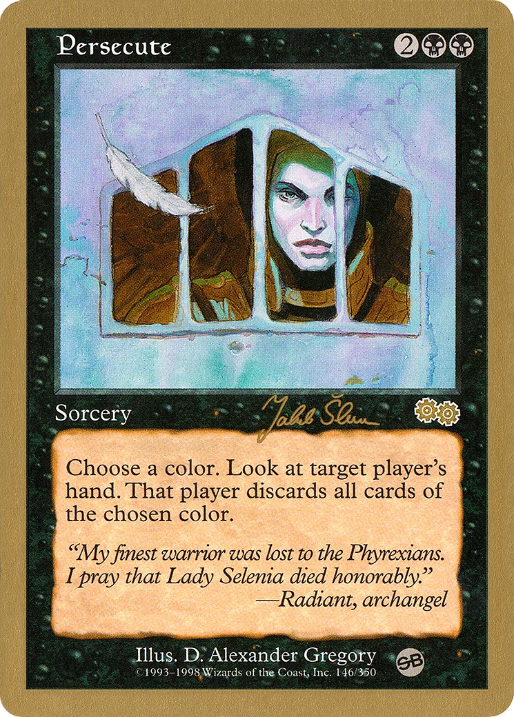 1999 Magic: The Gathering World Championship Decks 1999 Magic: The Gathering World Championship Decks #js146sb trading card