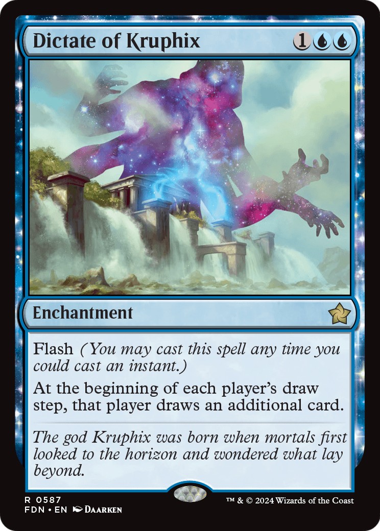 2024 Magic: The Gathering Foundations 2024 Magic: The Gathering Foundations #587 trading card