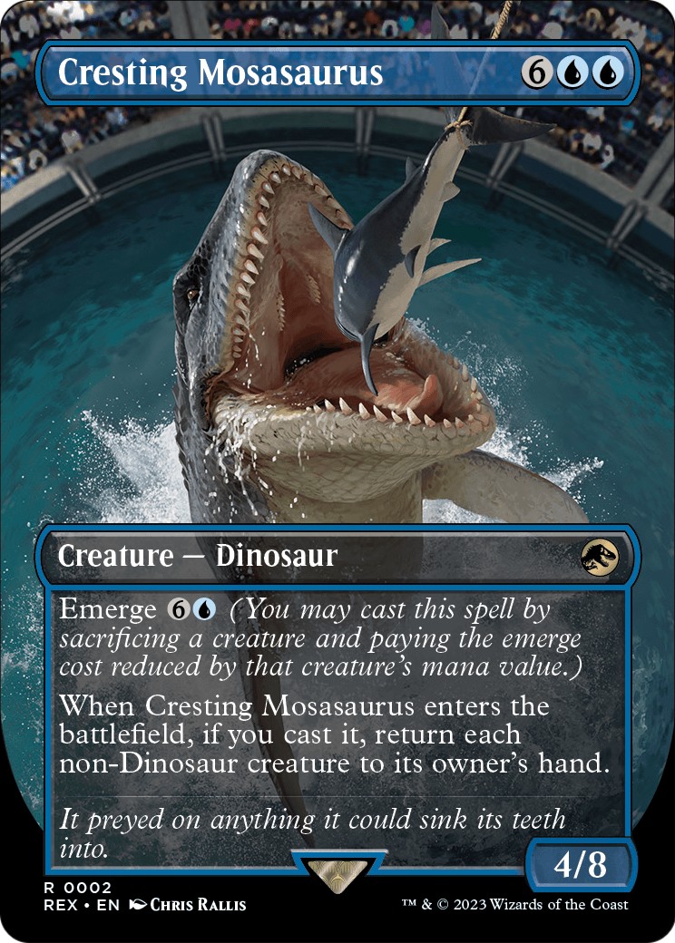 Cresting Mosasaurus - Image 1