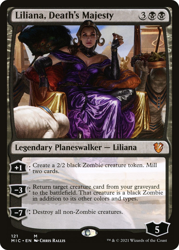 2021 Magic: The Gathering Midnight Hunt 2021 Magic: The Gathering Midnight Hunt #121 trading card