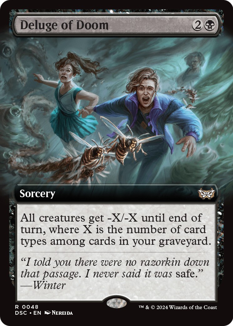 2024 Magic: The Gathering Duskmourn: House of Horror 2024 Magic: The Gathering Duskmourn: House of Horror #48 trading card