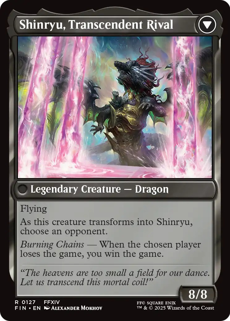 Zenos yae Galvus // Shinryu, Transcendent Rival thumbnail 2