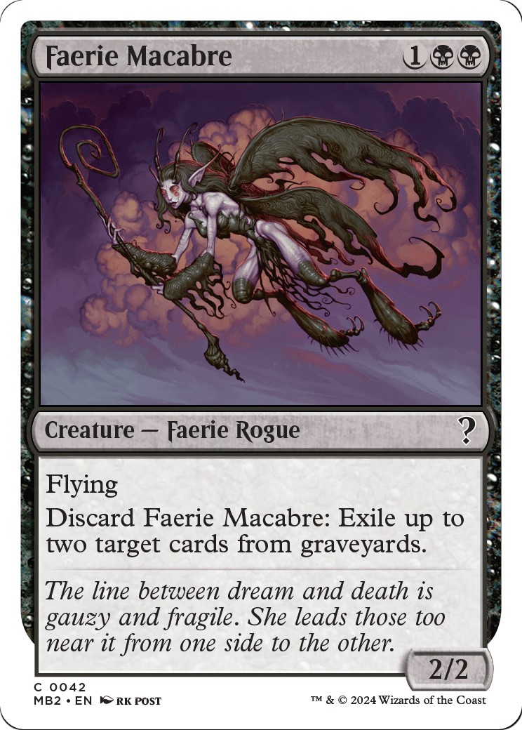2024 Magic: The Gathering Mystery Booster 2 2024 Magic: The Gathering Mystery Booster 2 #42 trading card