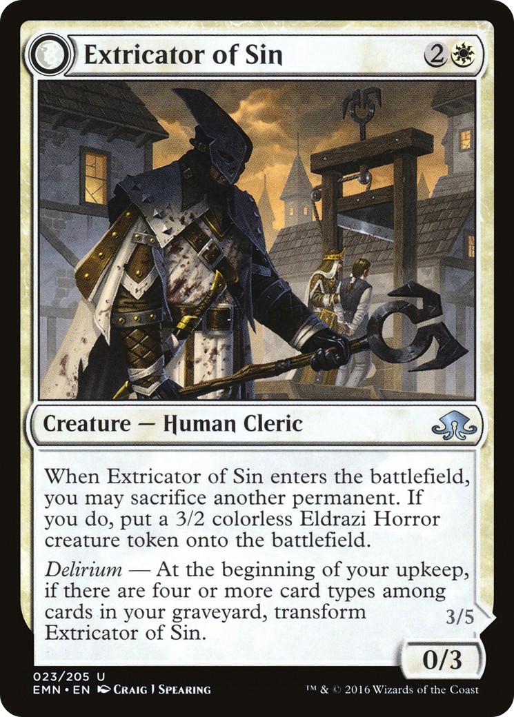 Extricator of Sin // Extricator of Flesh - Image 1
