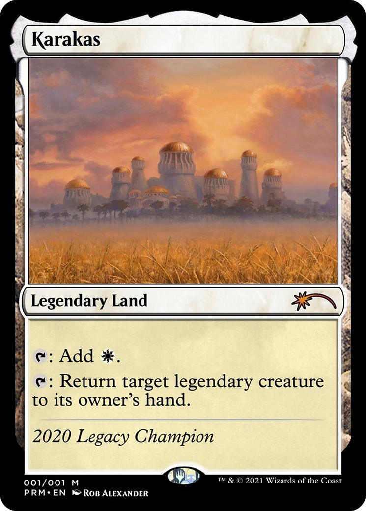 2020 Magic: The Gathering Legacy Championship 2020 Magic: The Gathering Legacy Championship #2020A trading card