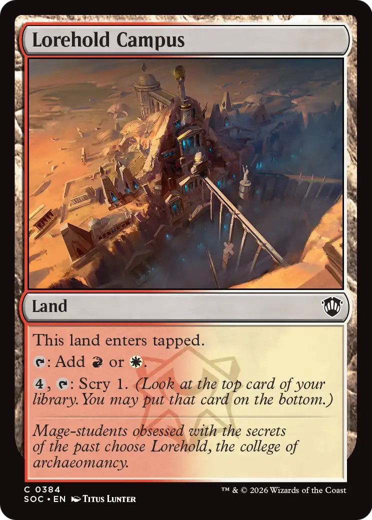 2026 Magic: The Gathering Secrets of Strixhaven 2026 Magic: The Gathering Secrets of Strixhaven #384 trading card