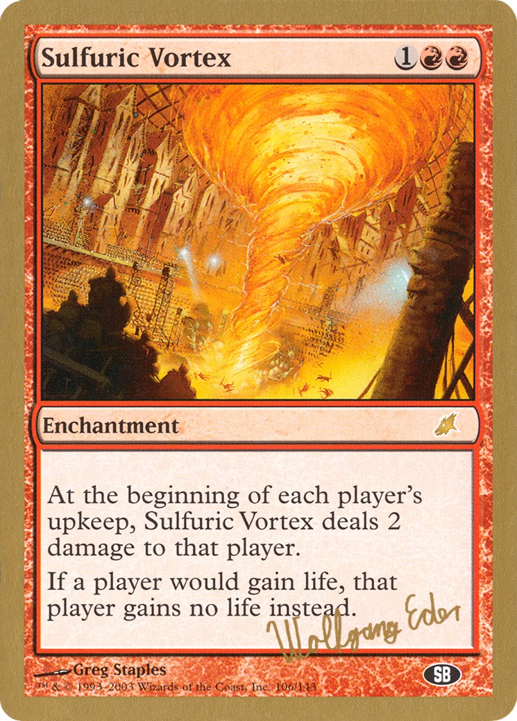 2003 Magic: The Gathering World Championship Decks 2003 Magic: The Gathering World Championship Decks #we106sb trading card