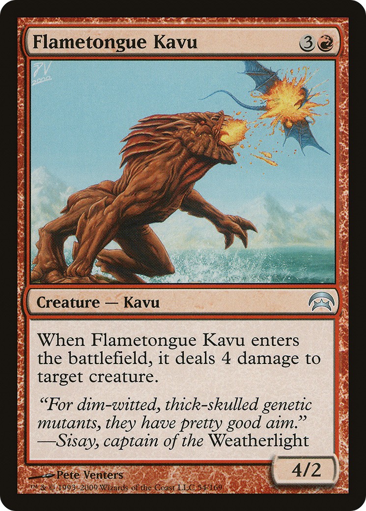 Flametongue Kavu - Image 1