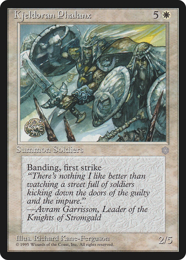 Kjeldoran Phalanx - Image 1