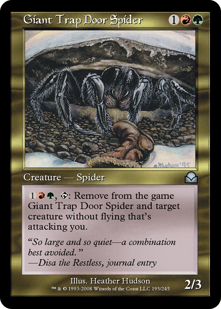 Giant Trap Door Spider - Image 1