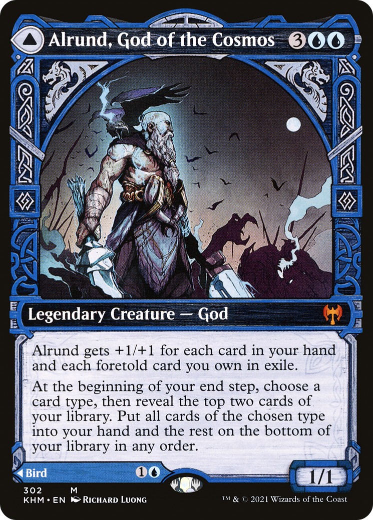 Alrund, God of the Cosmos // Hakka, Whispering Raven - Image 1