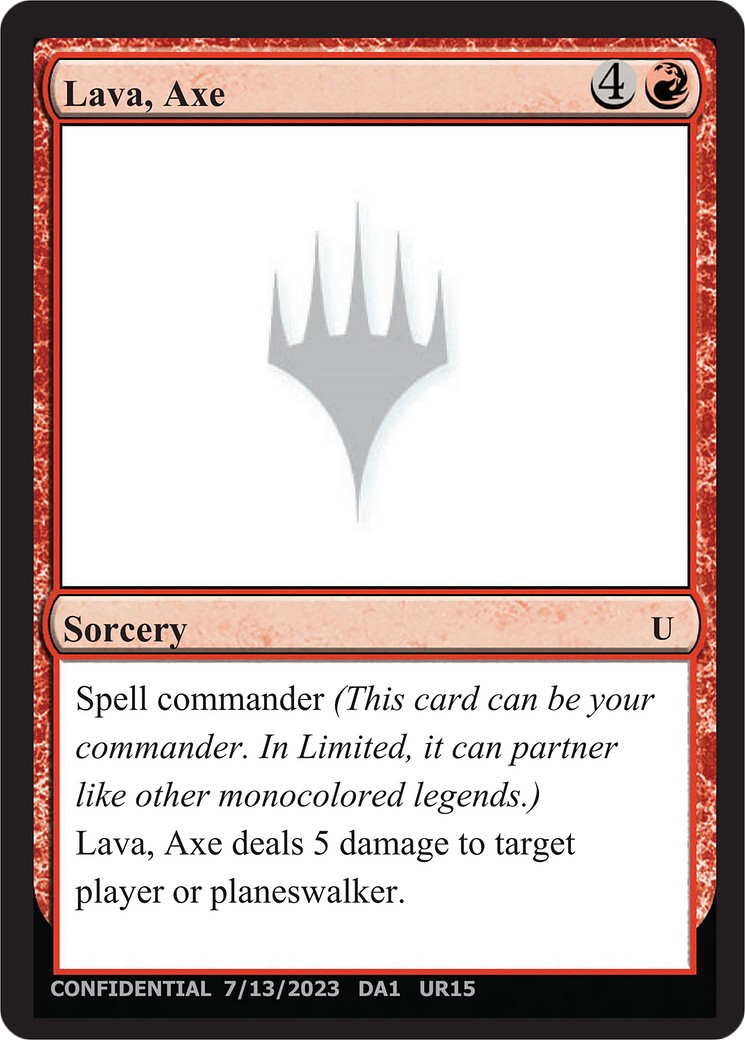 Lava, Axe - Image 1