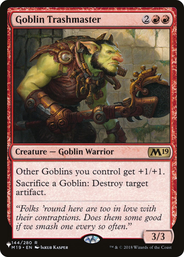 2026 Magic: The Gathering The List 2026 Magic: The Gathering The List #M19-144 trading card