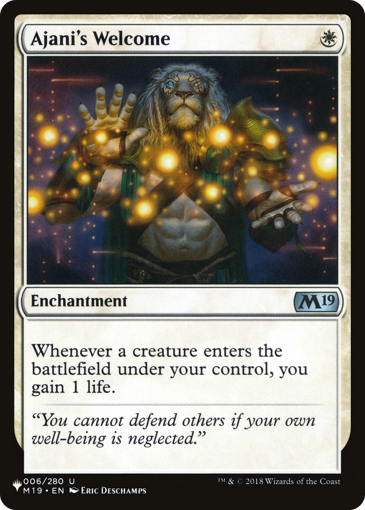 2024 Magic: The Gathering The List 2024 Magic: The Gathering The List #M19-6 trading card