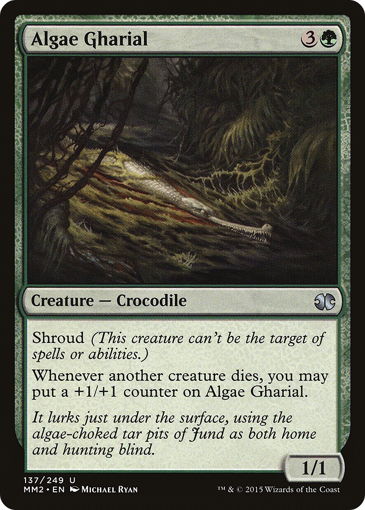 Algae Gharial - Image 1