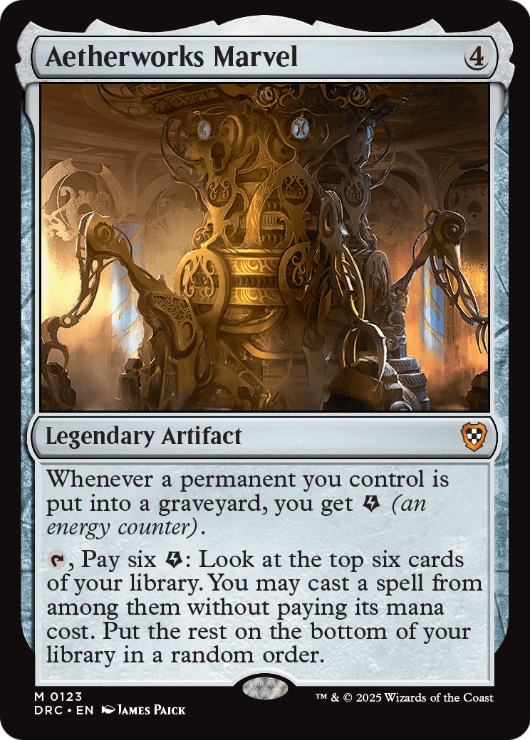 2025 Magic: The Gathering Aetherdrift 2025 Magic: The Gathering Aetherdrift #123 trading card