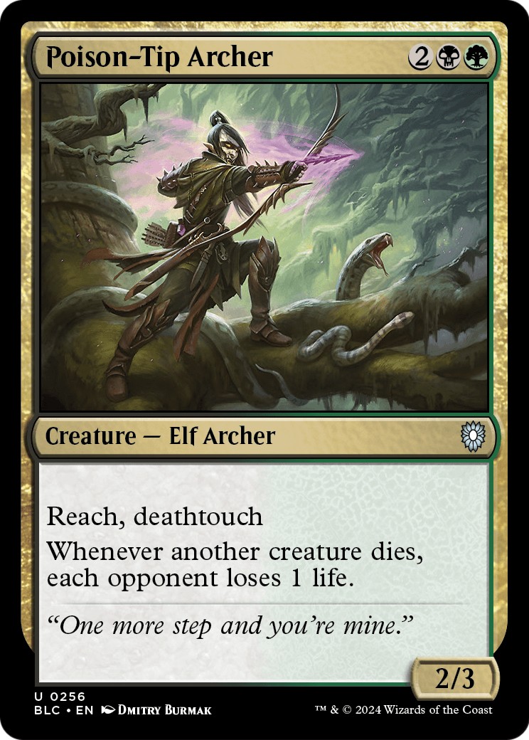 2024 Magic: The Gathering Bloomburrow 2024 Magic: The Gathering Bloomburrow #256 trading card