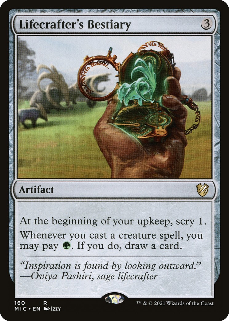 2021 Magic: The Gathering Midnight Hunt 2021 Magic: The Gathering Midnight Hunt #160 trading card