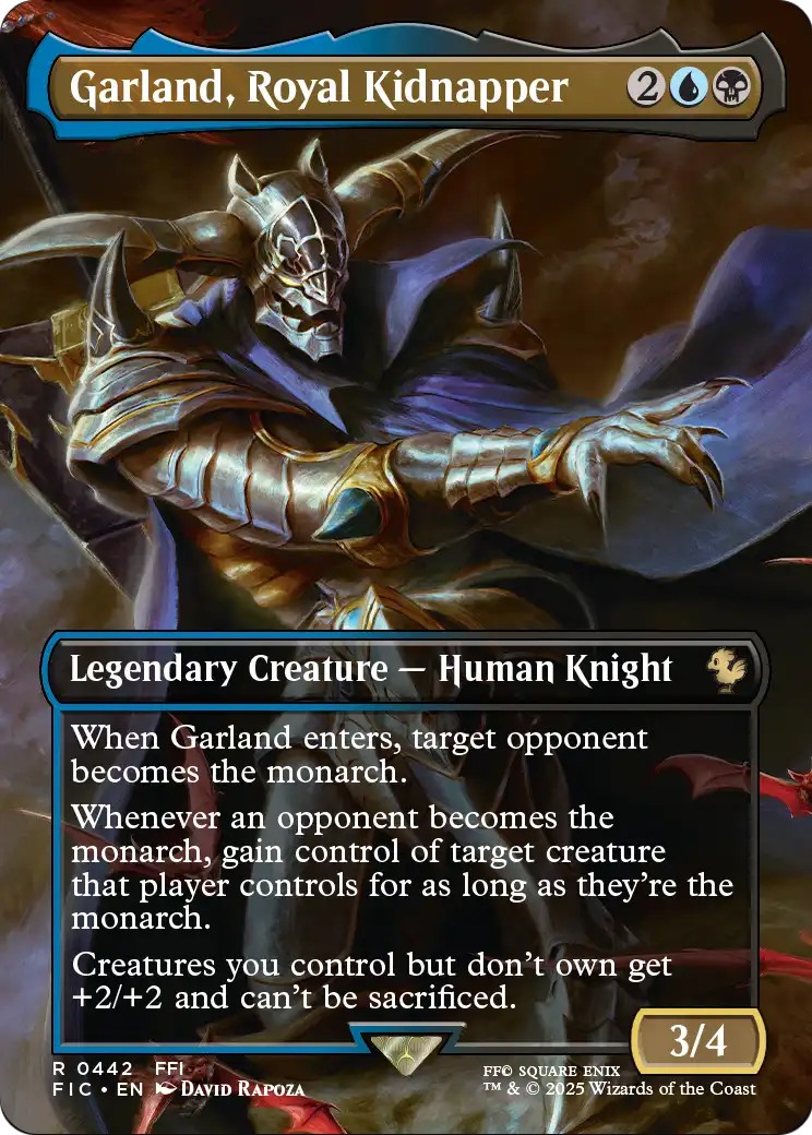 Garland, Royal Kidnapper - Image 1