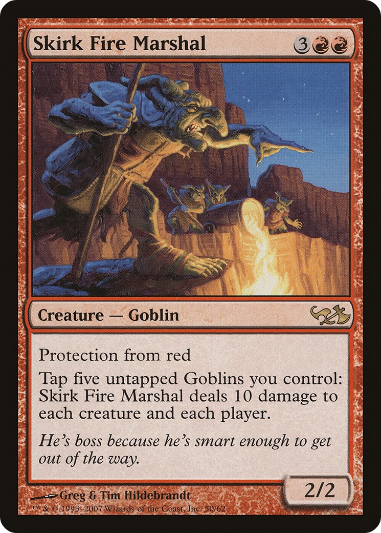 2007 Magic: The Gathering Duel Decks: Elves vs. Goblins 2007 Magic: The Gathering Duel Decks: Elves vs. Goblins #50 trading c