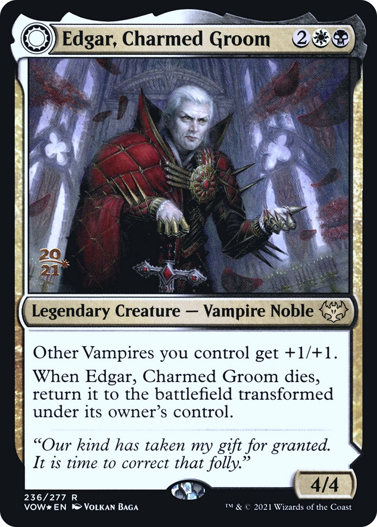 2021 Magic: The Gathering Innistrad: Crimson Vow Promos 2021 Magic: The Gathering Innistrad: Crimson Vow Promos #236s trading